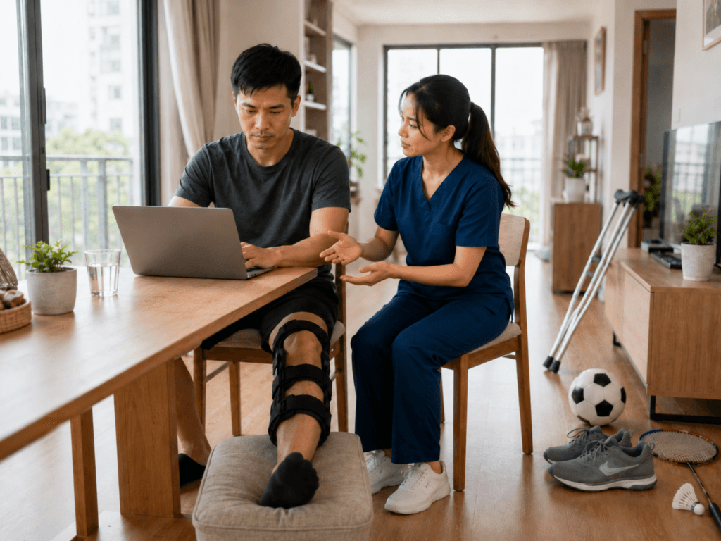 Phục hồi chức năng sau mổ dây chằng