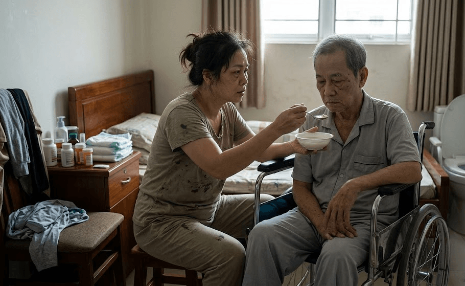 Áp Lực Chăm Sóc Sau Đột Quỵ