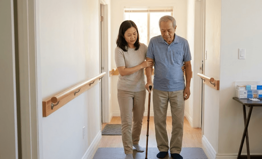 Áp Lực Chăm Sóc Sau Đột Quỵ