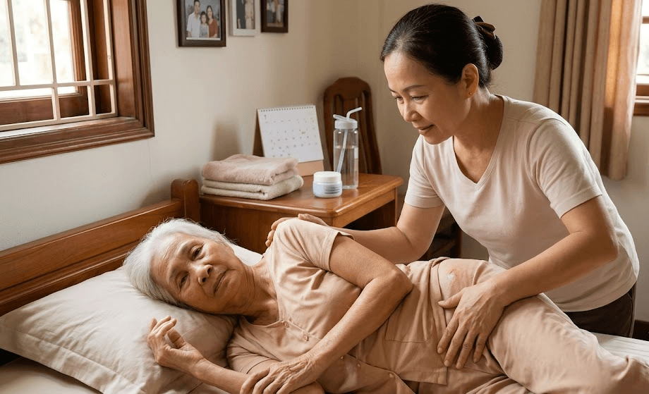 Xoay Trở Người Già Nằm Liệt Giường