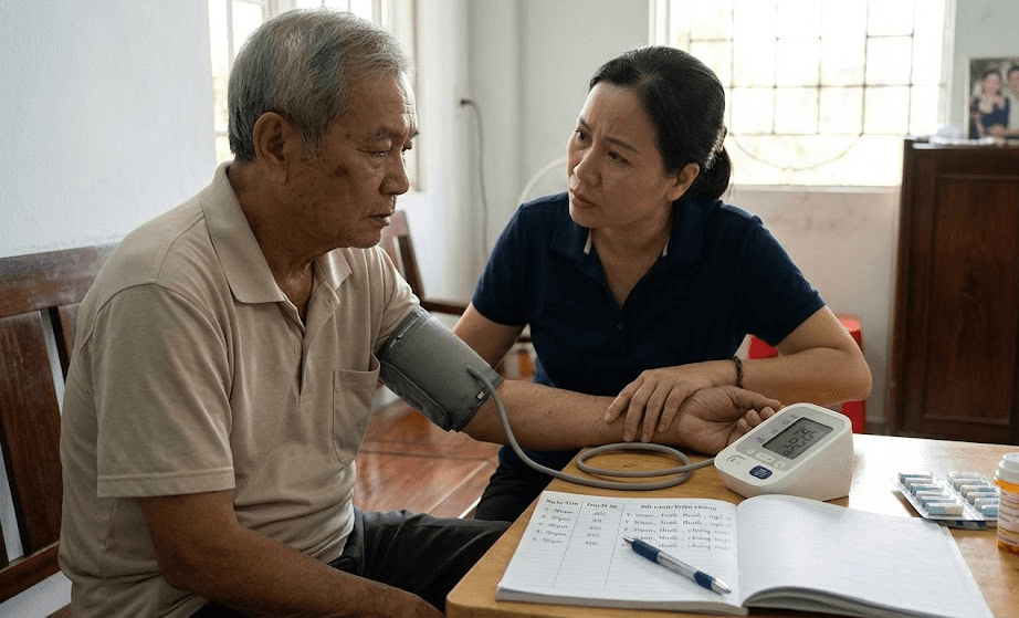 dịch vụ chăm sóc người già tại nhà