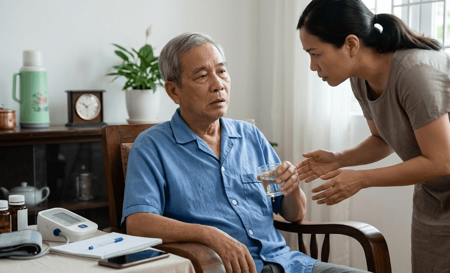 Theo Dõi Huyết Áp Sau Tai Biến