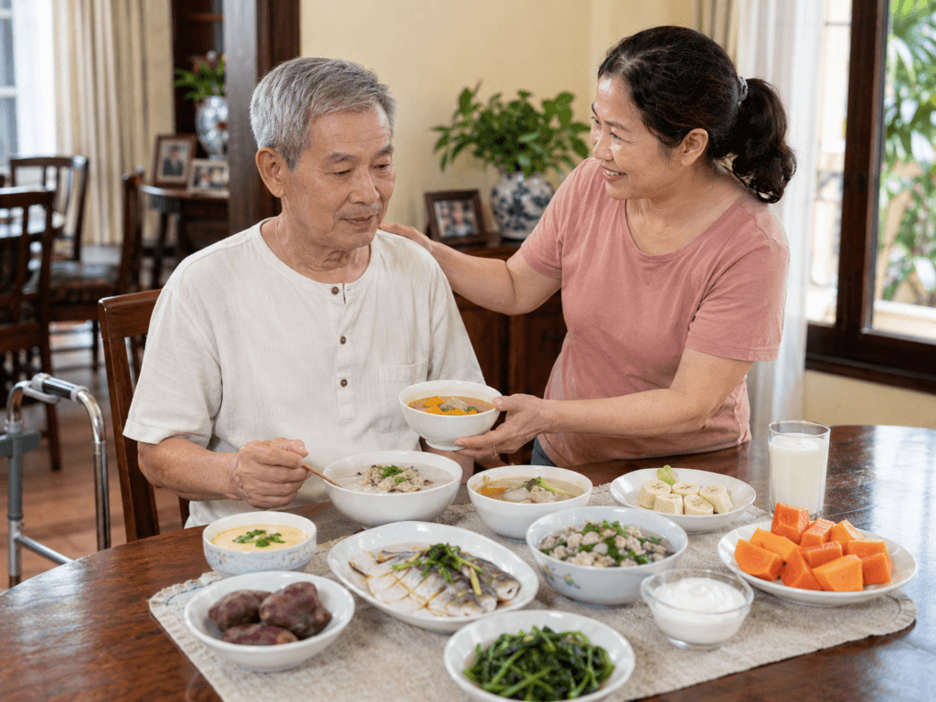 Người Sau Tai Biến Nên Ăn Gì
