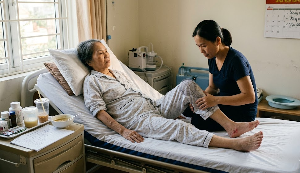 Tai Biến Mạch Máu Não Nằm Một Chỗ