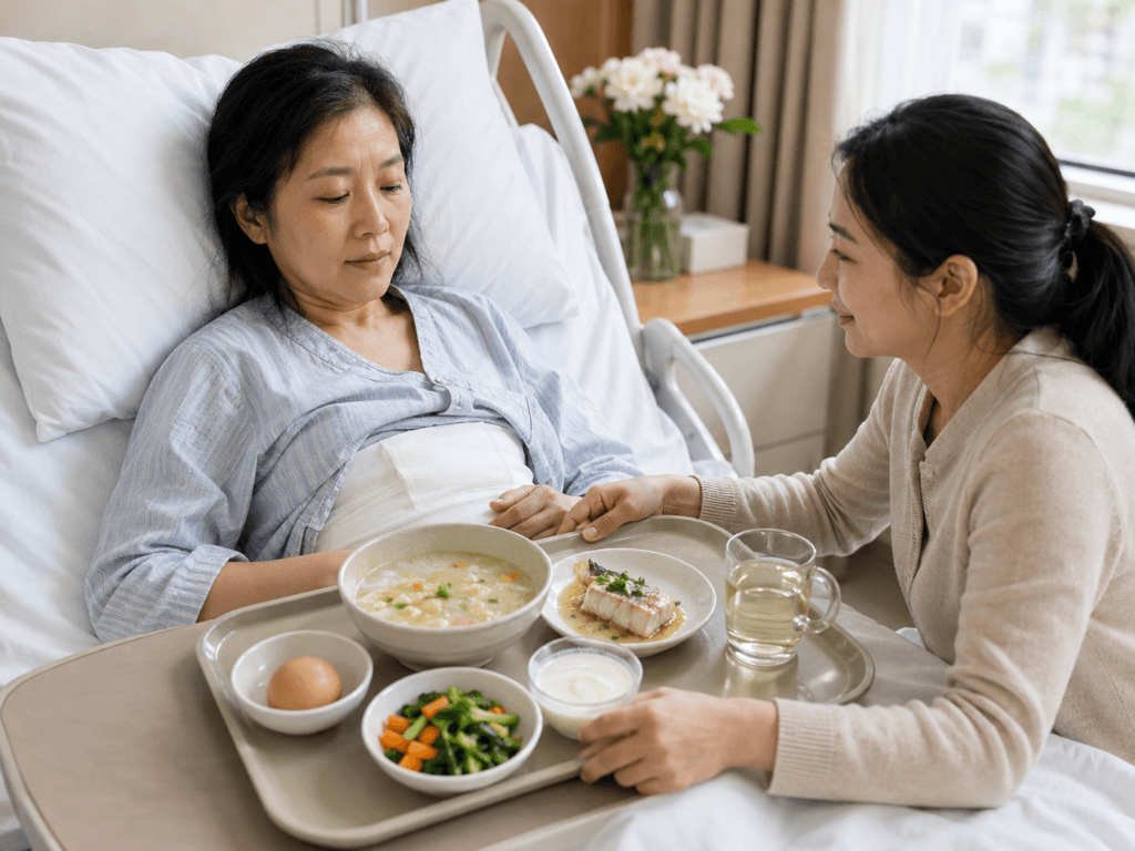 Dinh Dưỡng Cho Người Mới Mổ