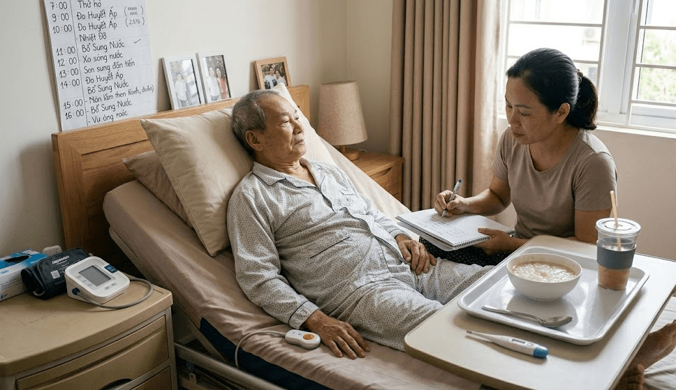 tai biến mạch máu não nằm một chỗ