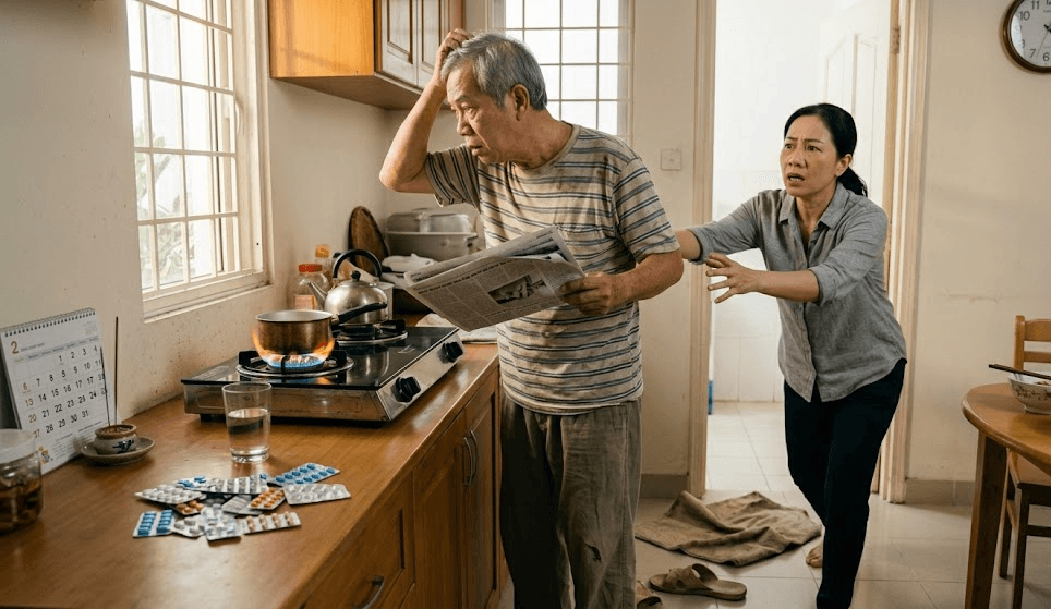 hay quên sau tai biến