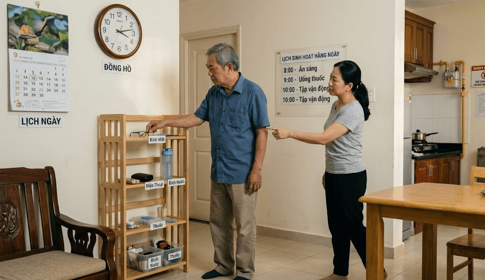 hay quên sau tai biến