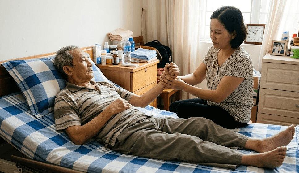 co rút cơ sau tai biến