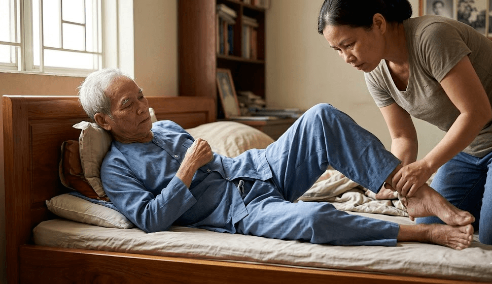 co rút cơ sau tai biến