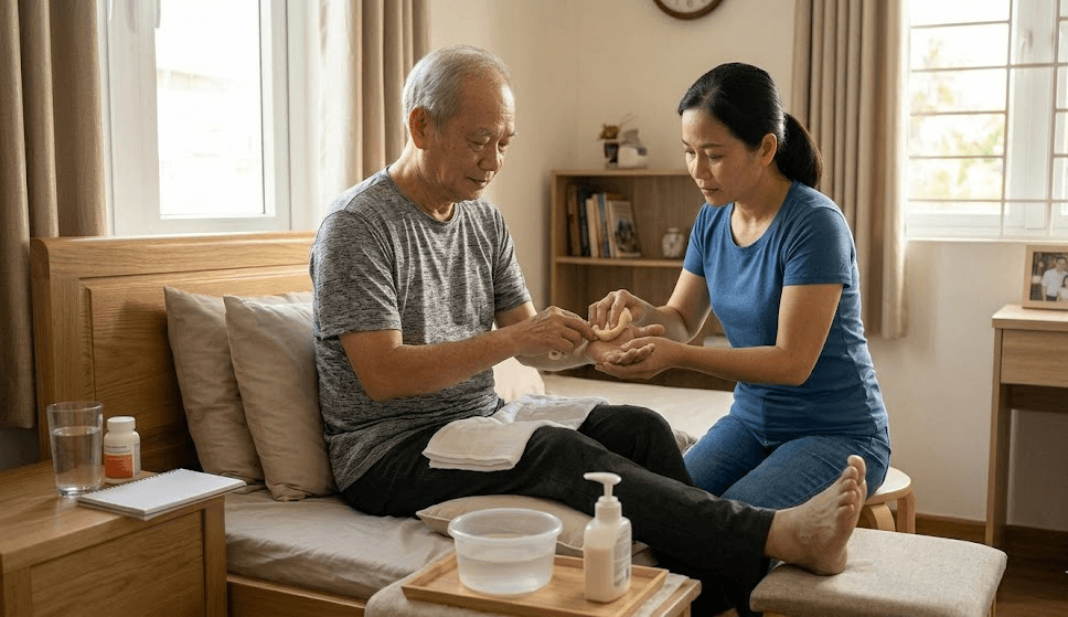 co rút cơ sau tai biến