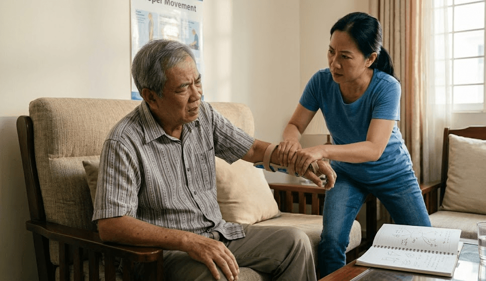 co rút cơ sau tai biến