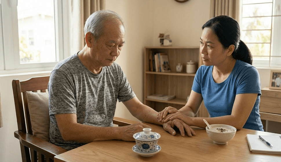 Tâm Lý Người Già Khi Đau Ốm