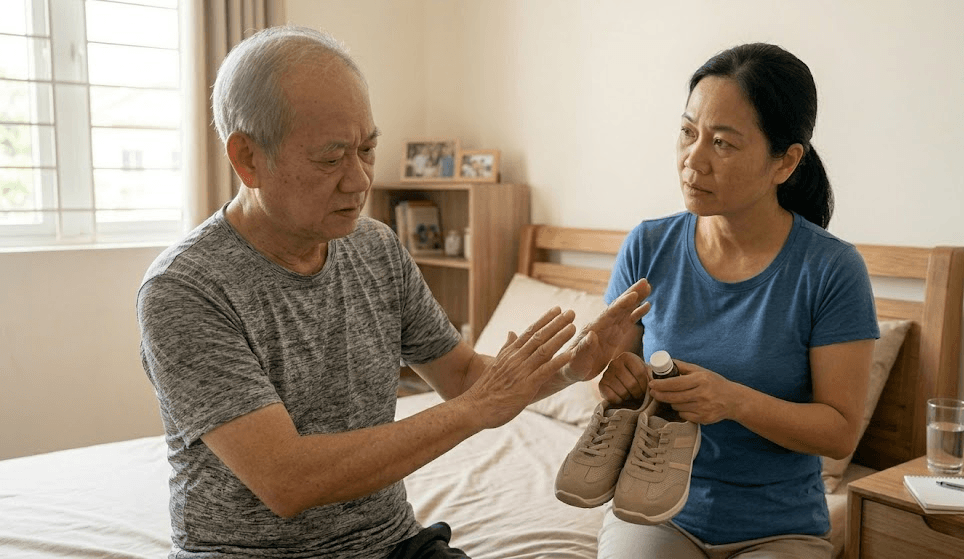 Tâm Lý Người Già Khi Đau Ốm