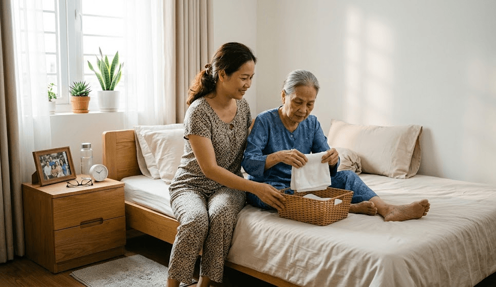 Tâm Lý Người Già Khi Đau Ốm