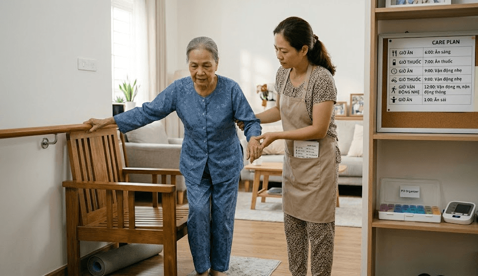 tâm lý người già khi đau ốm