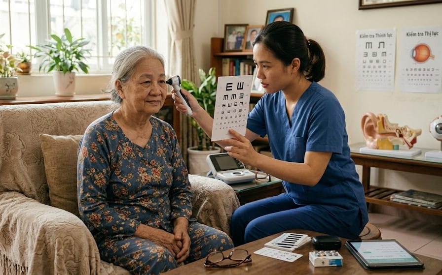kiểm trai thị lực