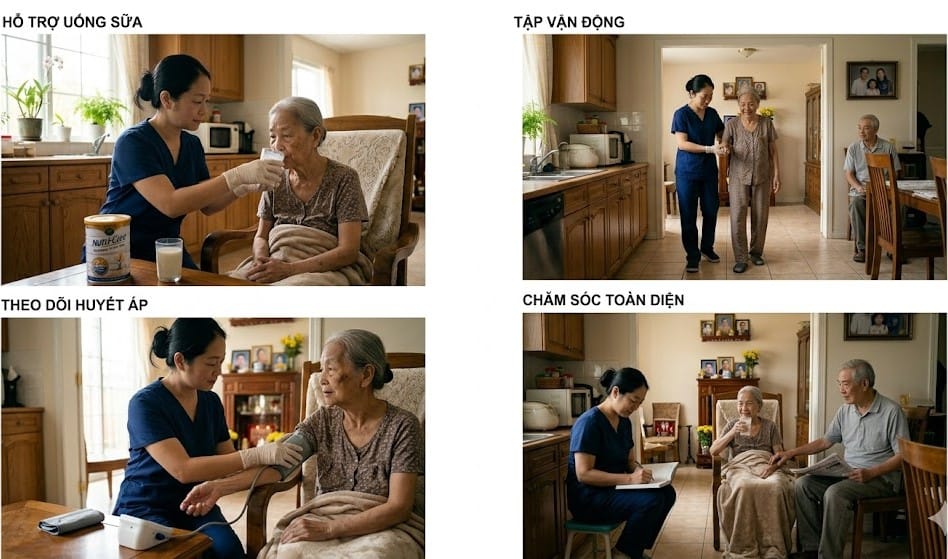 sữa dành cho người già ốm yếu