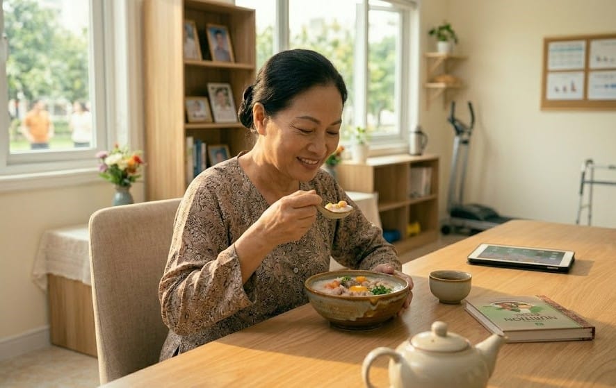 món ăn mềm dễ tiêu hóa cho người già