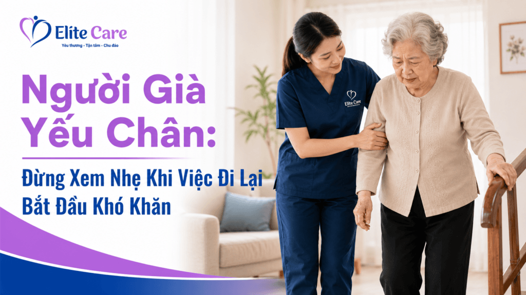 người già yếu chân