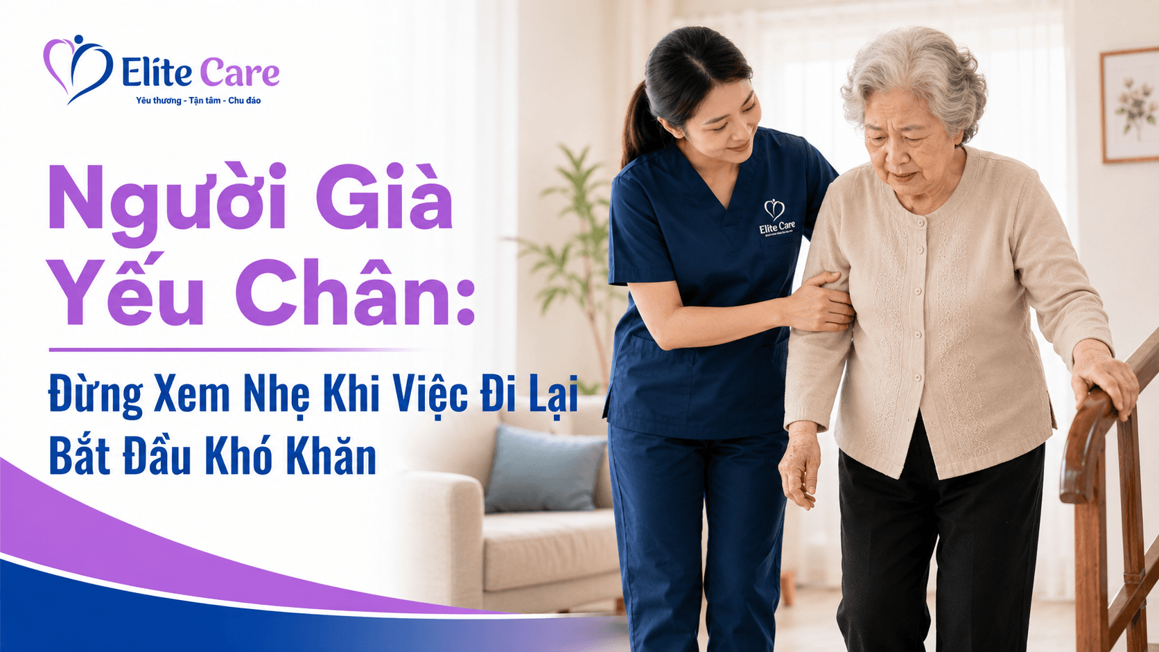 người già yếu chân