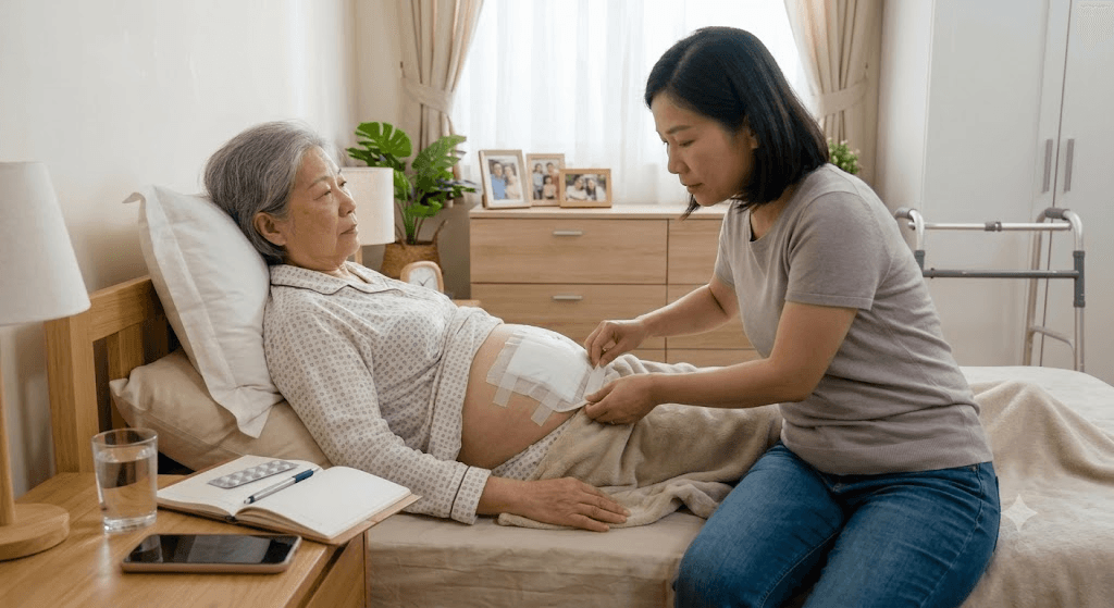 chướng bụng sau mổ