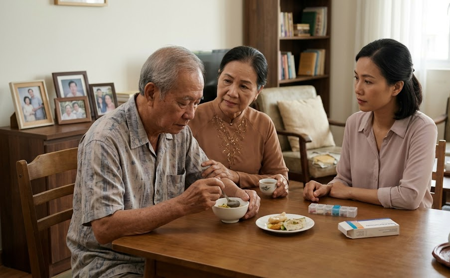 Theo Dõi Sinh Hoạt Người Già