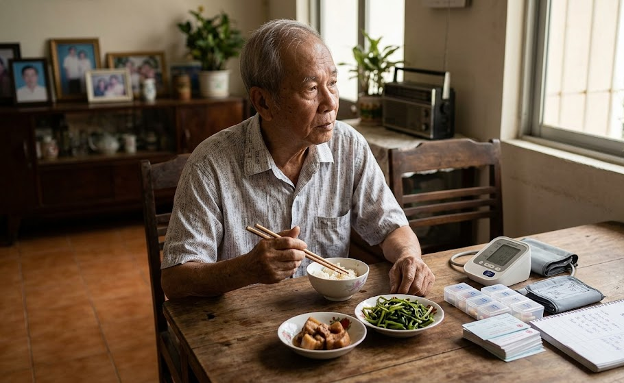 Theo Dõi Sinh Hoạt Người Già