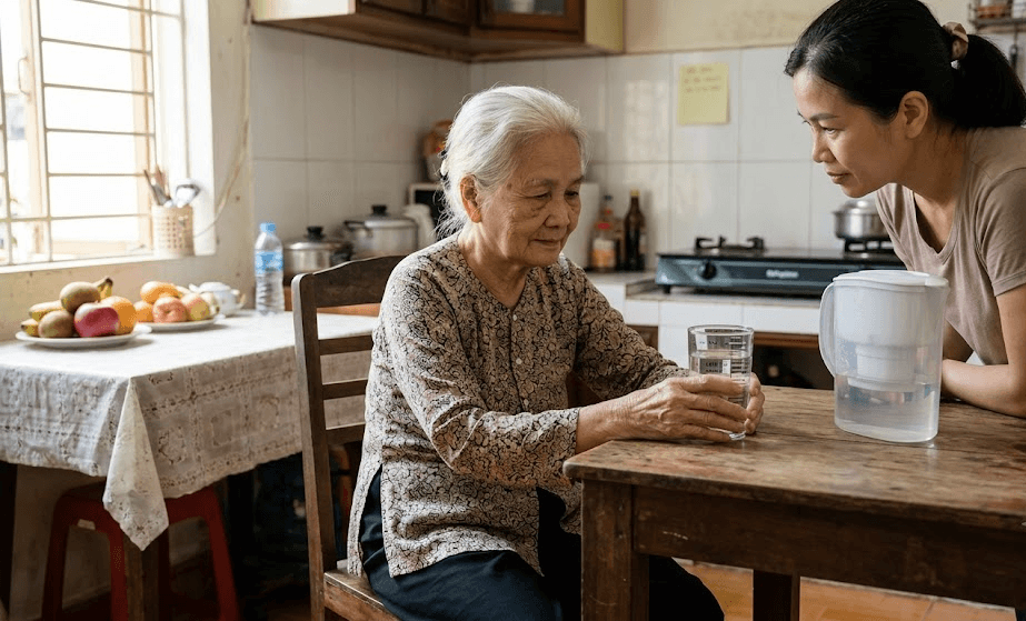 Theo Dõi Sinh Hoạt Người Già
