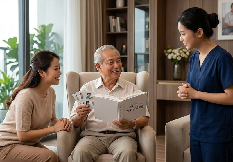 bài tập phục hồi ngôn ngữ sau đột quỵ