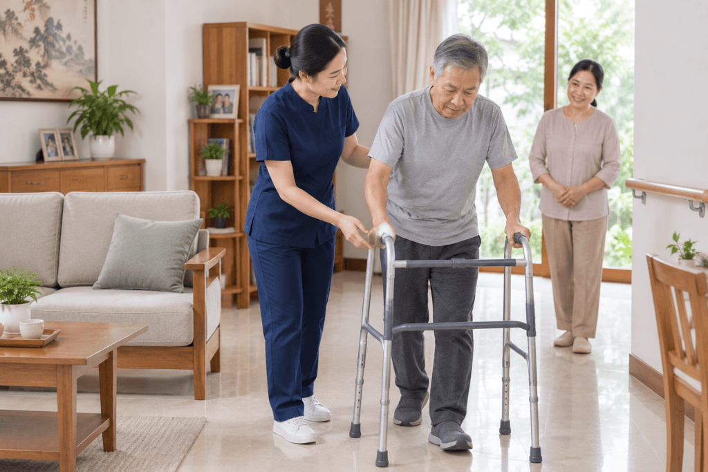 hỗ trợ sinh hoạt sau phẫu thuật tại nhà