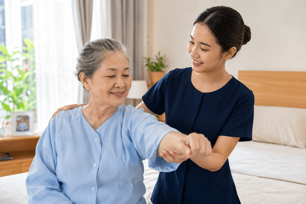 dịch vụ chăm sóc người già tại nhà