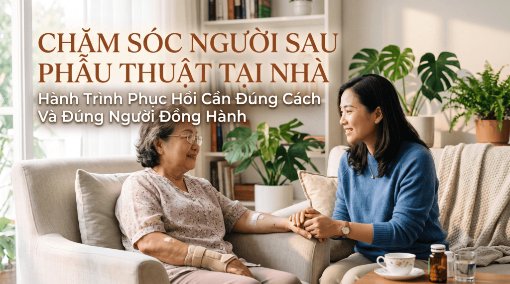 chăm sóc người sau phẫu thuật tại nhà