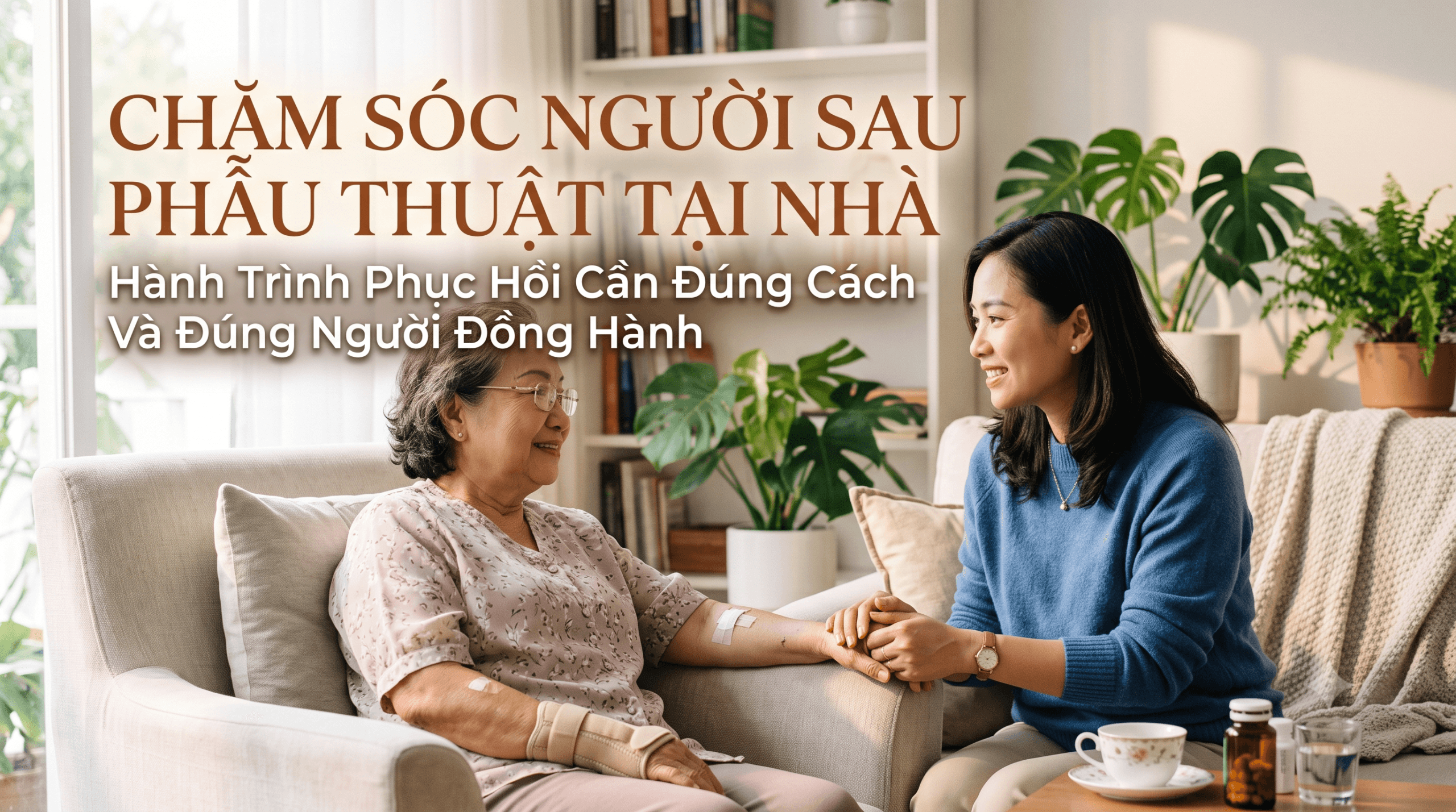 chăm sóc người sau phẫu thuật tại nhà