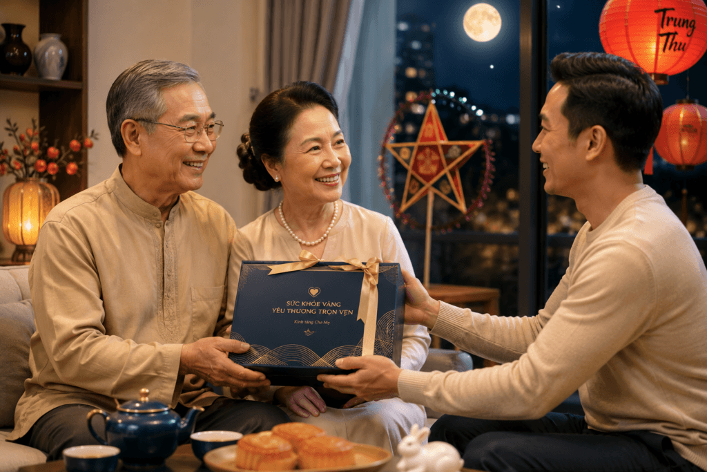 quà cho bố mẹ dịp trung thu