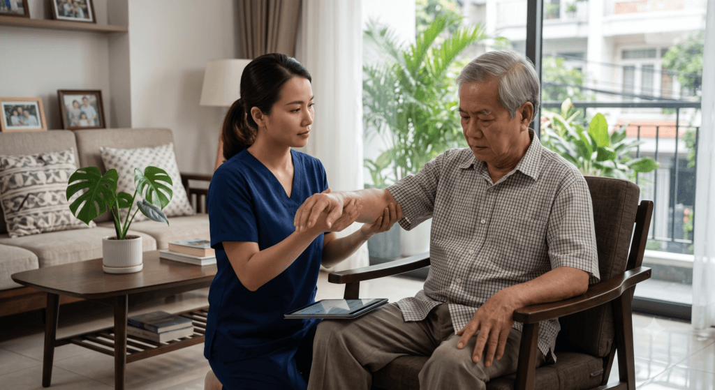 vận động cho người sau đột quỵ