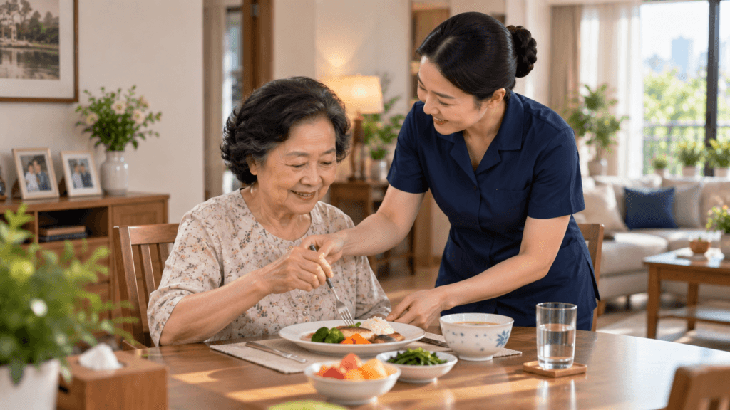 duy trì khả năng tự lập cho người cao tuổi