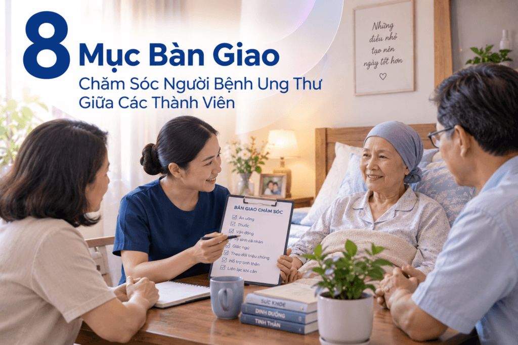 bàn giao chăm sóc người bệnh ung thư