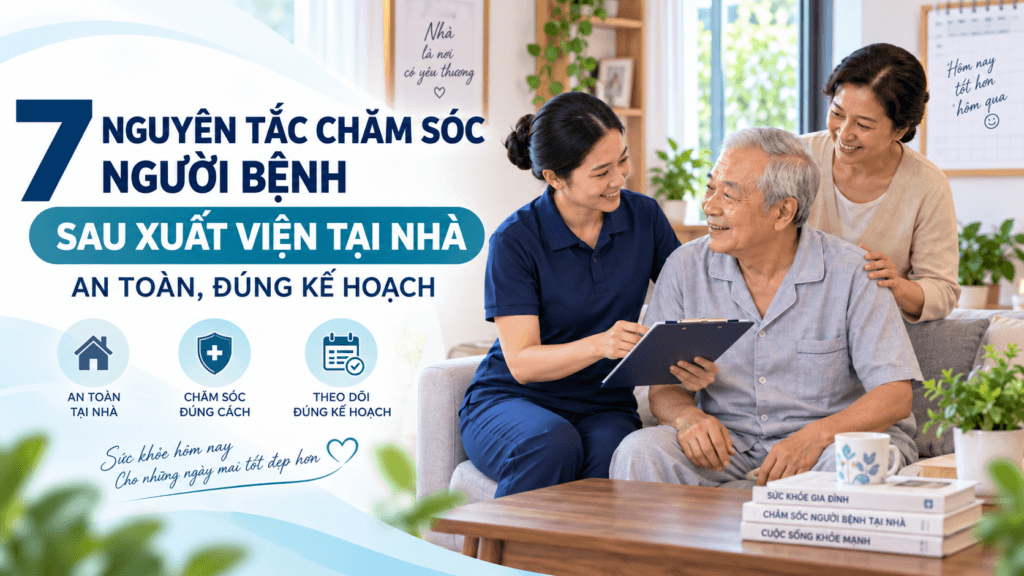 chăm sóc người bệnh sau xuất viện tại nhà