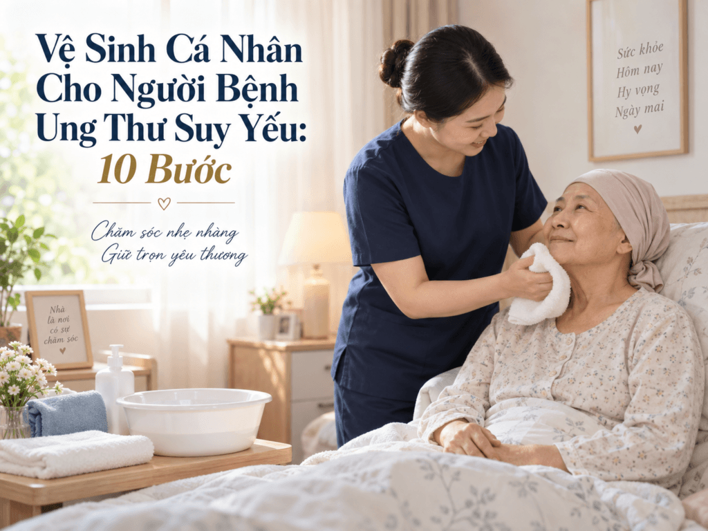 vệ sinh cá nhân cho người bệnh ung thư
