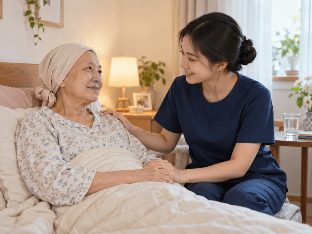 cách trò chuyện với người bệnh ung thư không gây áp lực