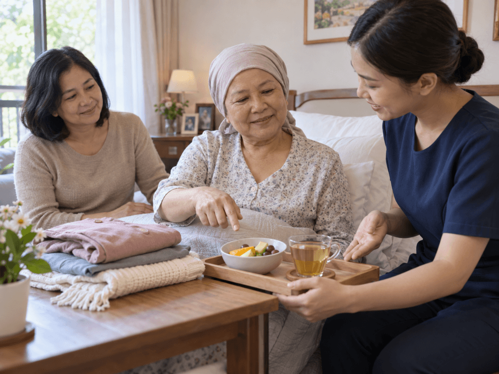 giúp người bệnh ung thư duy trì quyền tự chủ tại nhà