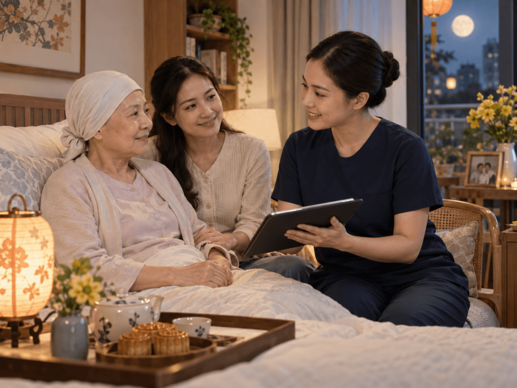 giúp người bệnh ung thư tiết kiệm năng lượng khi sinh hoạt