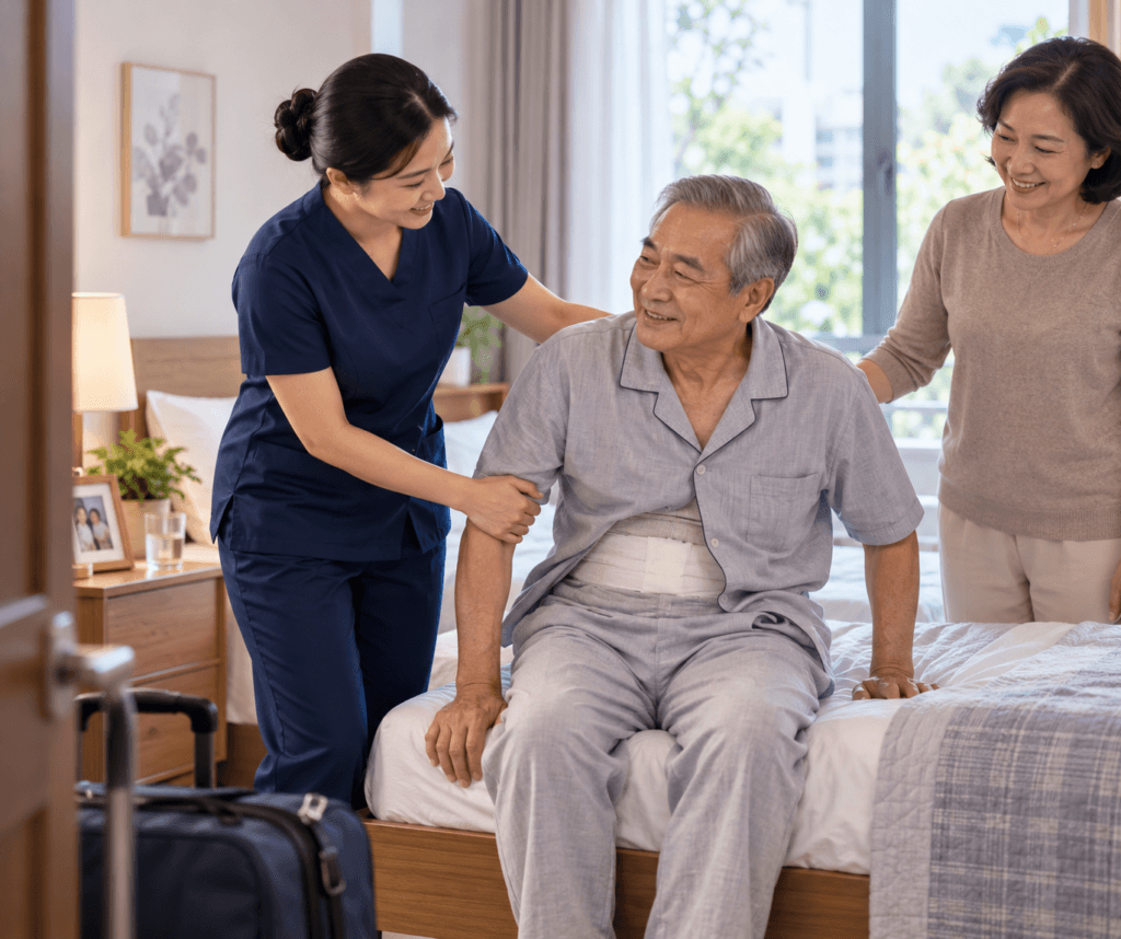 hỗ trợ sinh hoạt sau phẫu thuật tại nhà