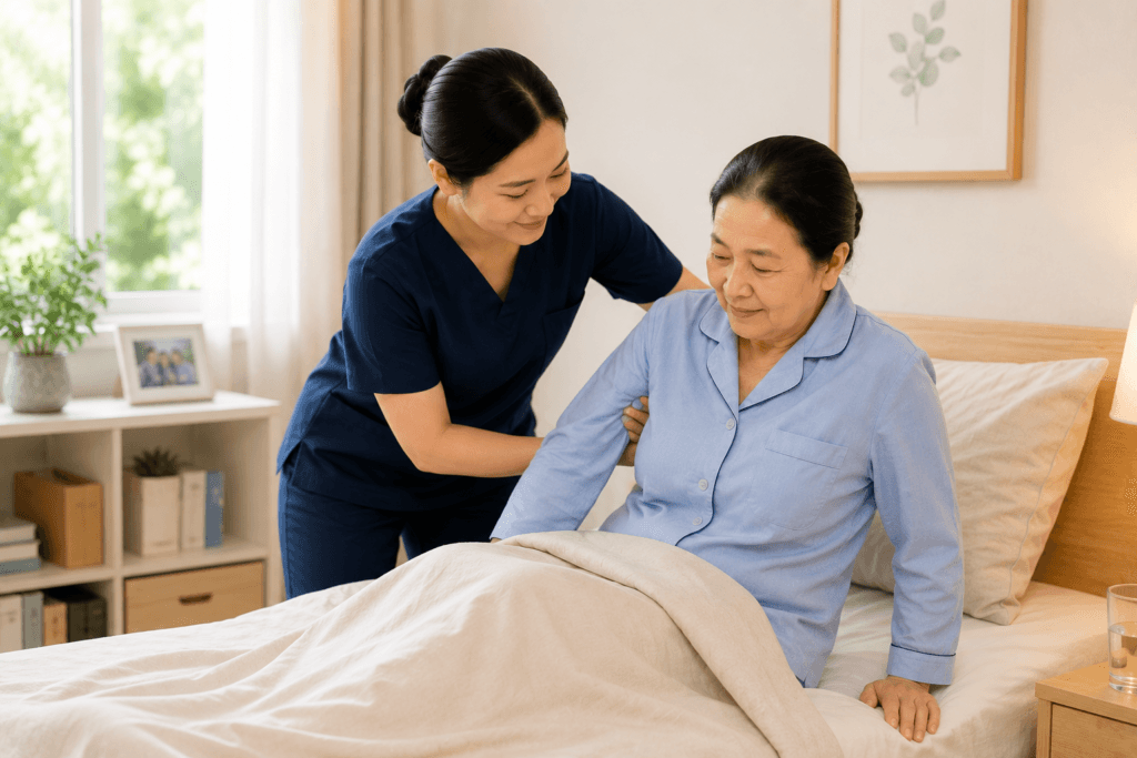 không gian sinh hoạt cho người bệnh ung thu