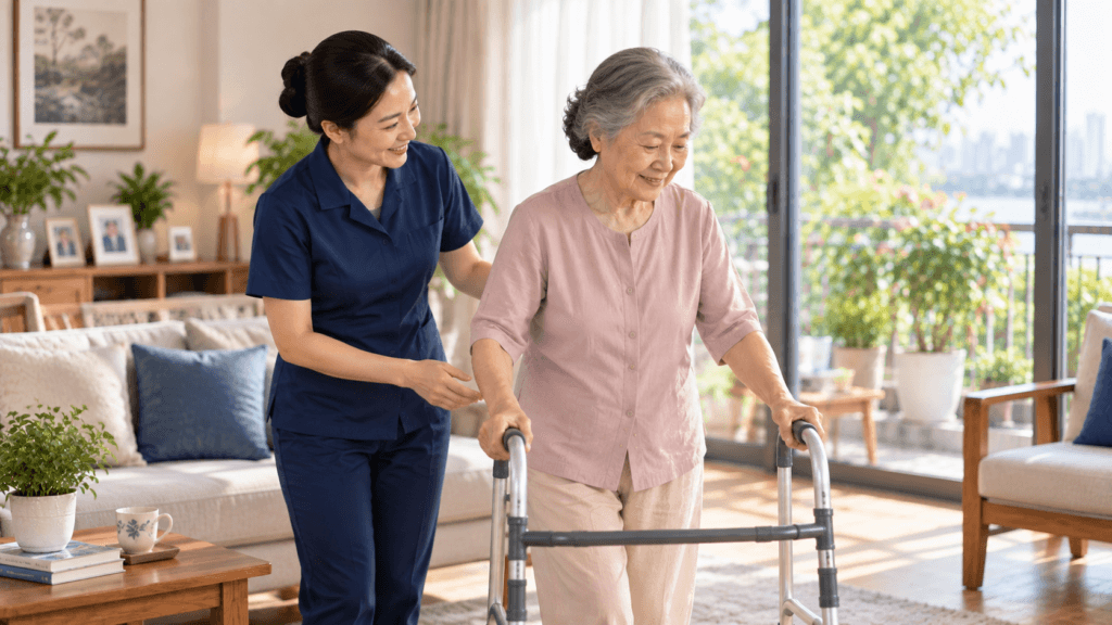 duy trì khả năng tự lập cho người cao tuổi