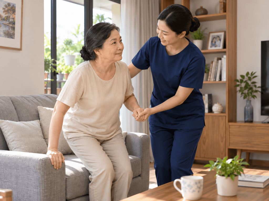 không gian sinh hoạt cho người bệnh ung thư
